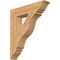 Ekena Millwork Funston Traditional Smooth Bracket, Western Red Cedar, 5 1/2"W x 28"D x 32"H BKT06X28X32FST01SWR - alternate 1